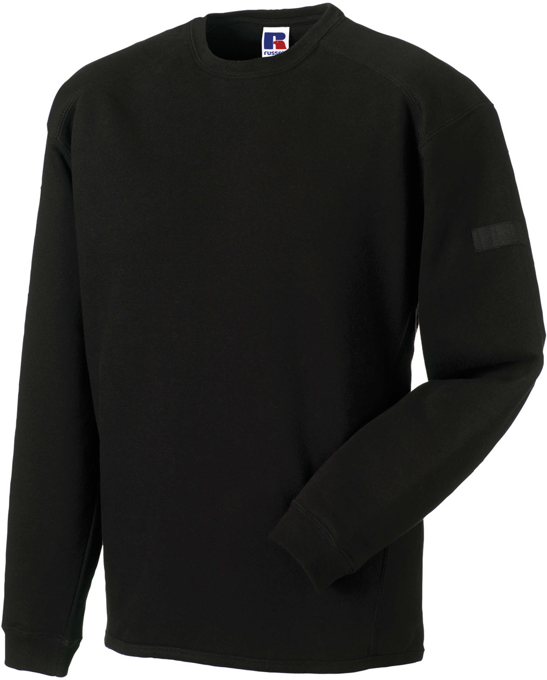 Russell Heavy Duty ronde hals sweater — Black