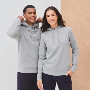 Henbury Ecologische unisex sweater met capuchon