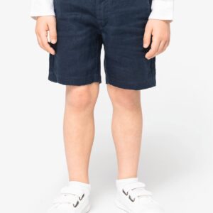 Spasso Linnen bermuda Jongen