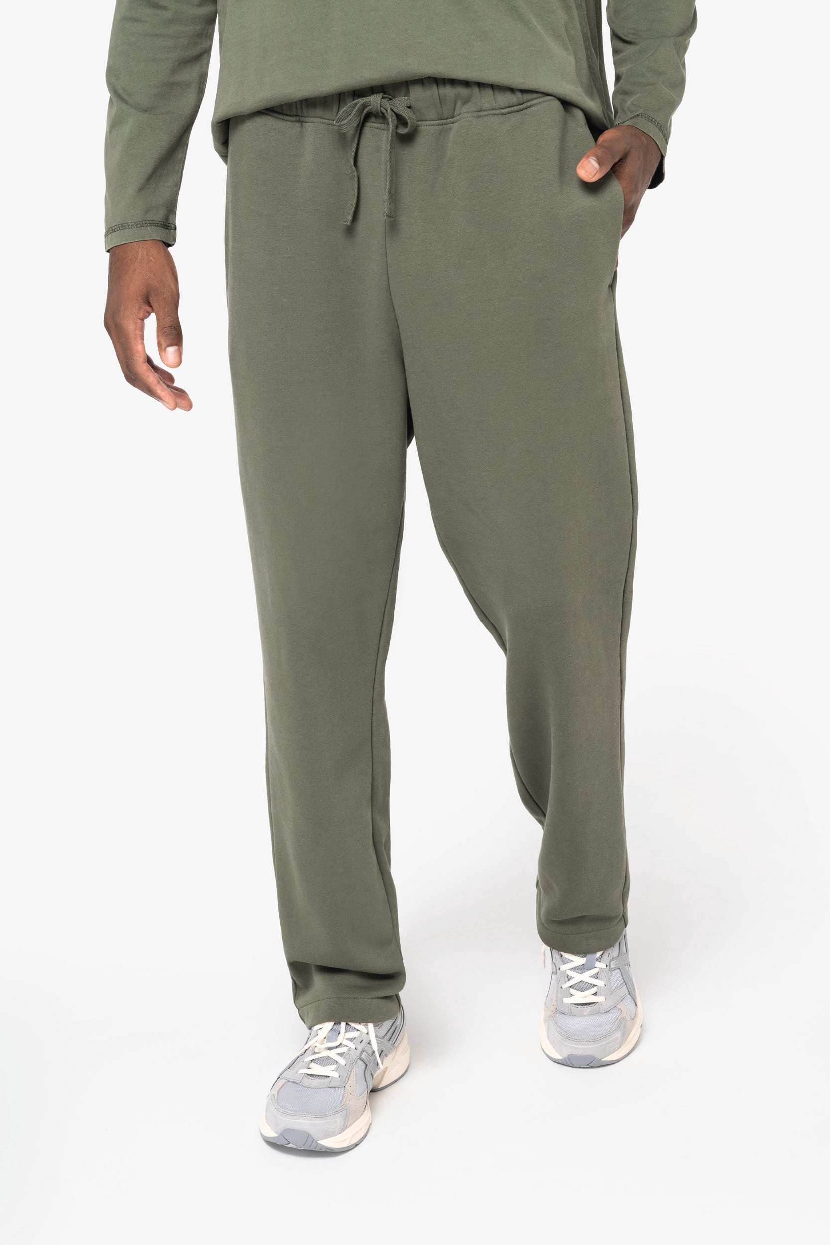 Native Spirit Duurzame uniseks wijde joggingbroek.