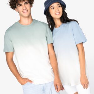 Native Spirit Ecologisch uniseks Dip Dye T-shirt 