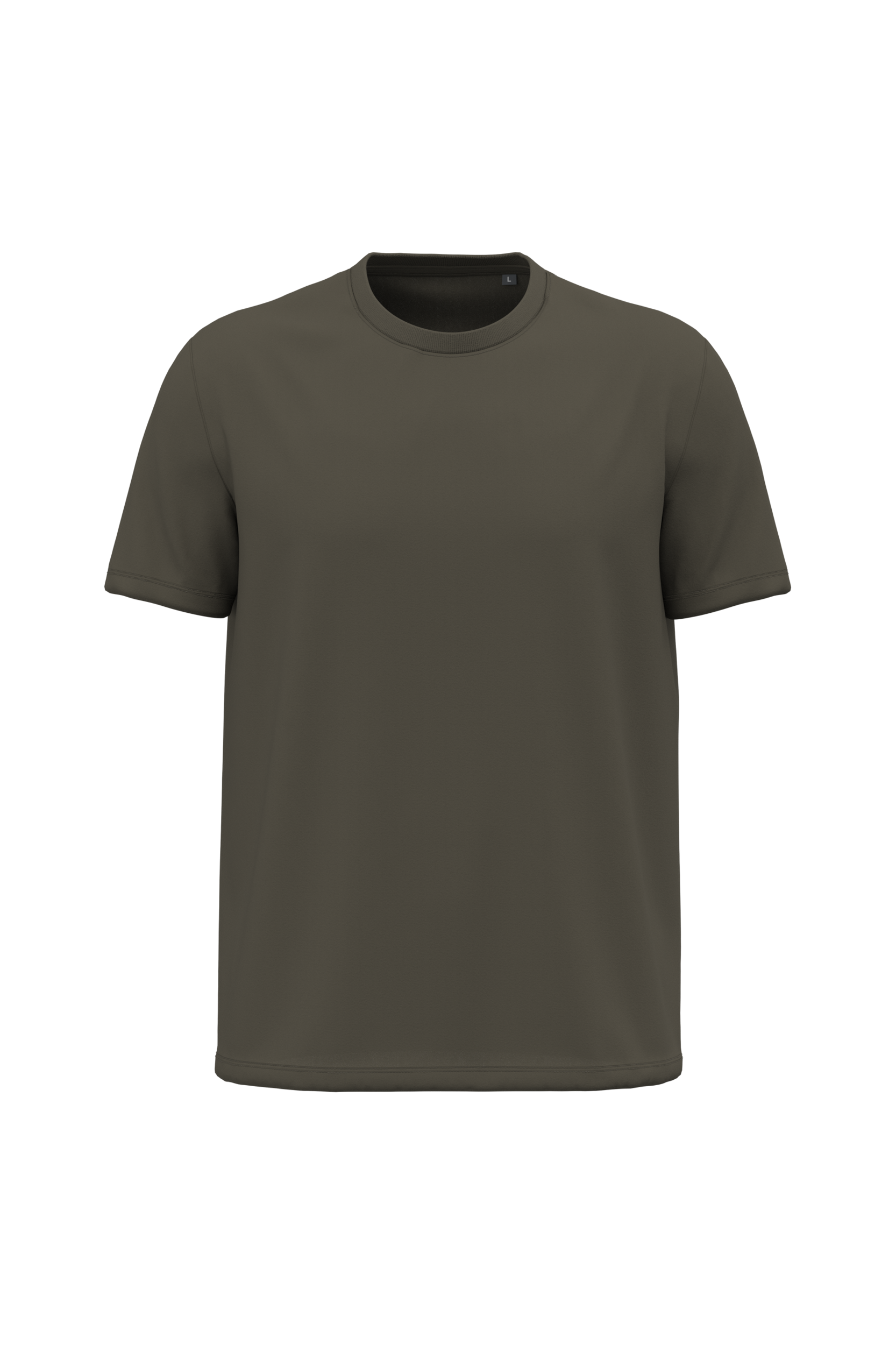 Kariban Heren T-shirt Bio150 — Dark Khaki