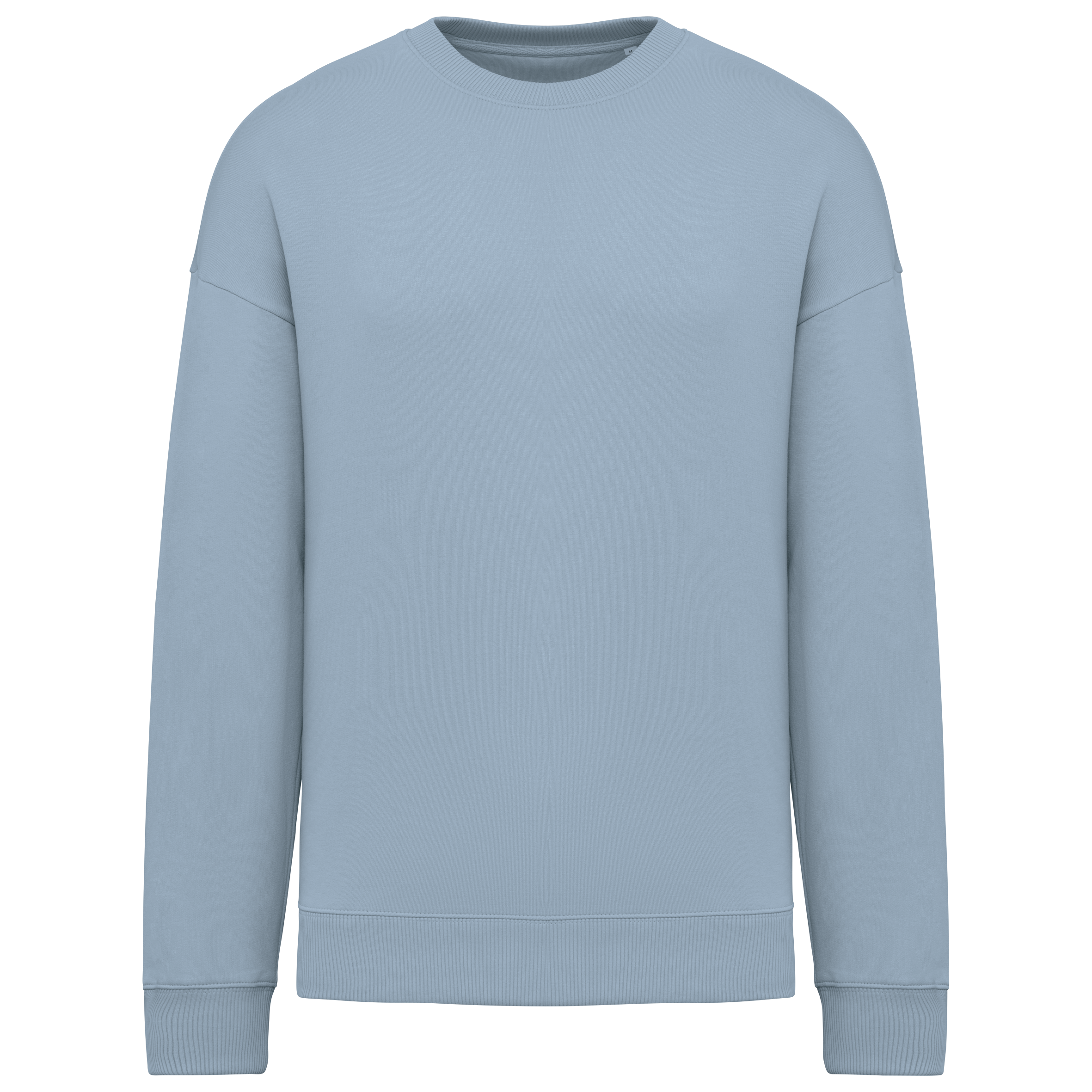 Native Spirit Ecologische oversized uniseks sweater met ronde hals — Aquamarine