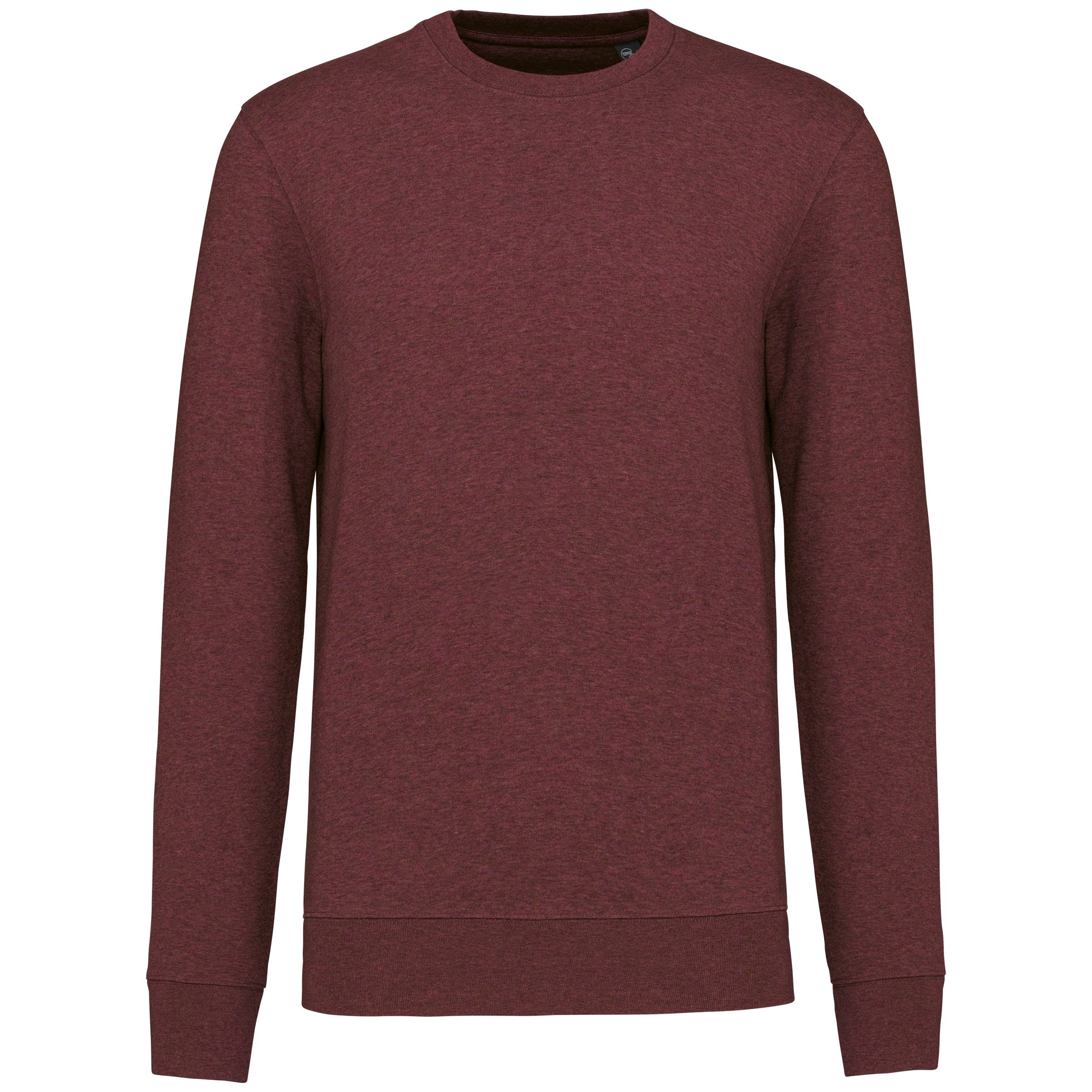 Kariban Ecologische sweater met ronde hals — Wine Heather