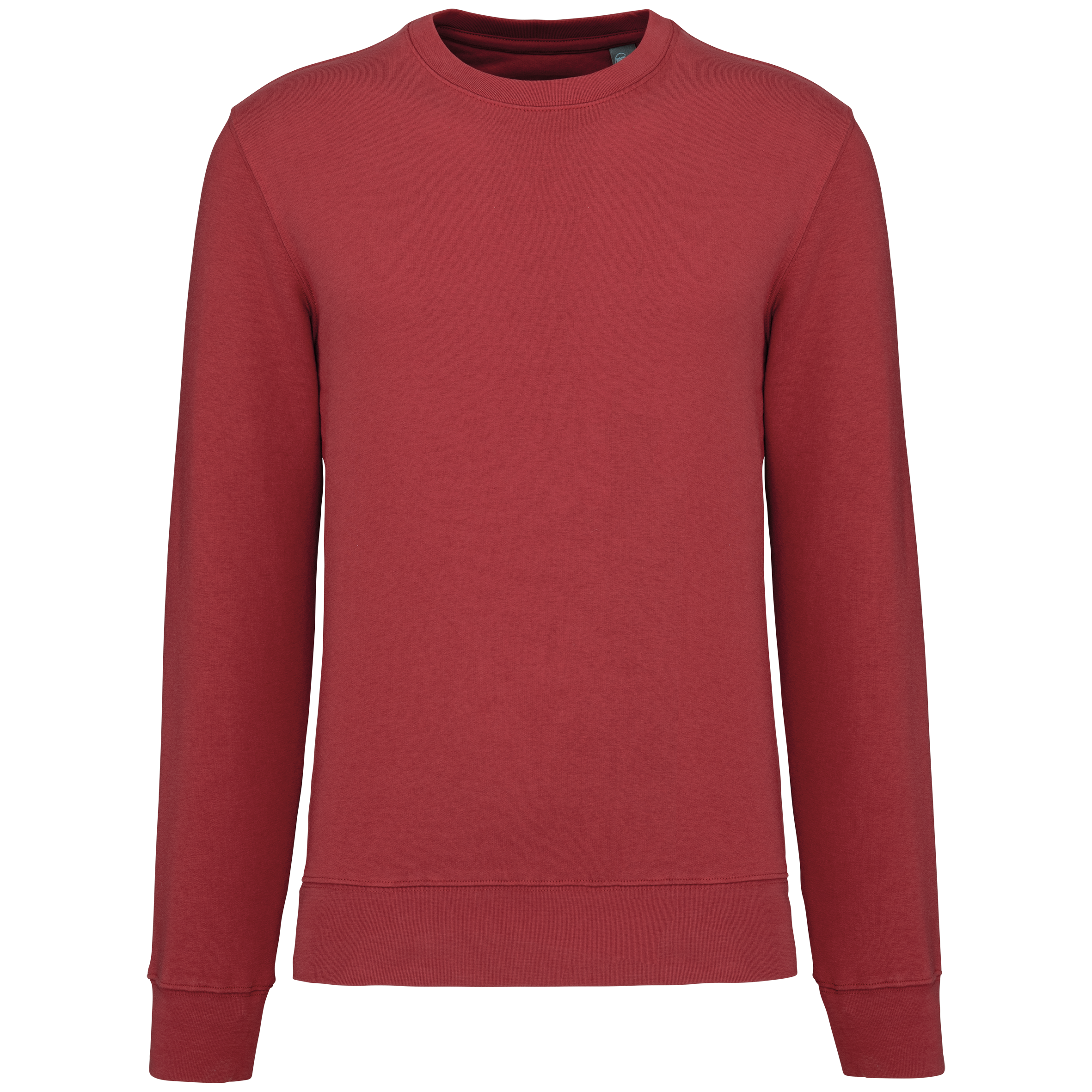 Kariban Ecologische sweater met ronde hals — Terracotta Red