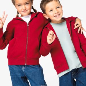 Native Spirit Ecologisch kindersweatvest met capuchon 