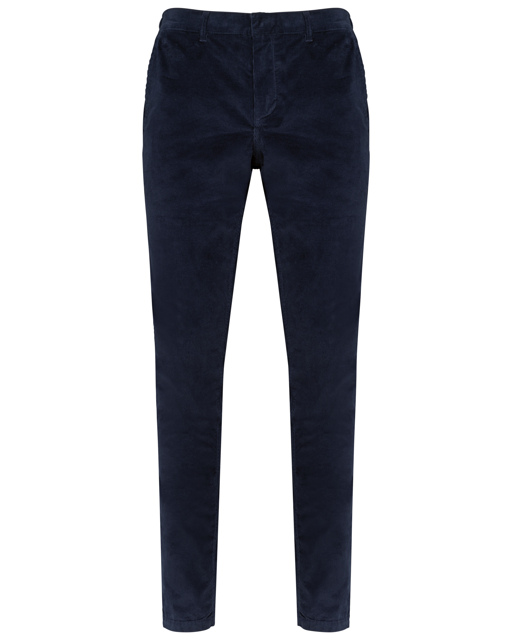 Spasso Ecologische herenbroek van ribfluweel — Navy Blue