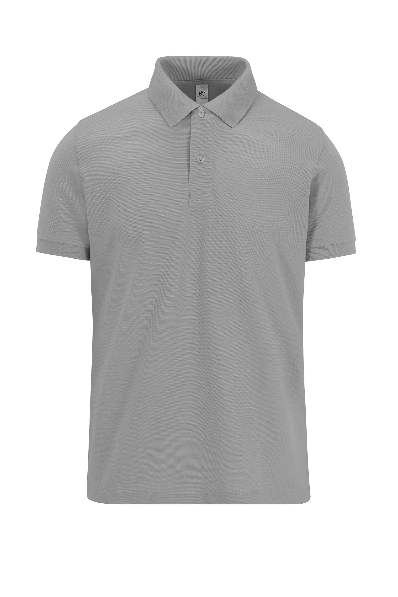 B&C MY POLO 210 Heren korte mouwen — Sport Grey