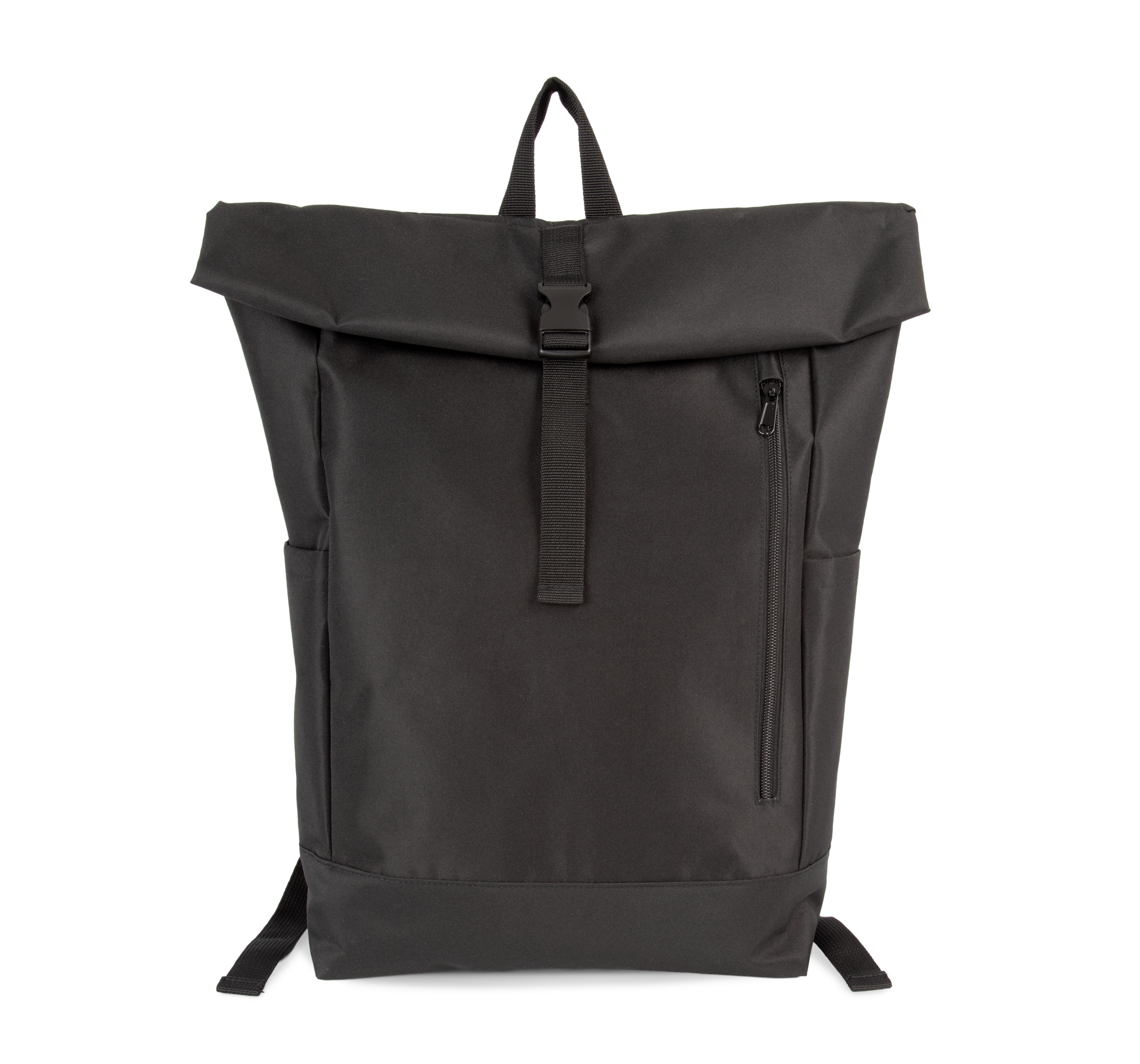 Kimood Casual rugzak Roll-Top — Black