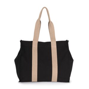 Kimood Grote, gerecyclede shopper met plooi