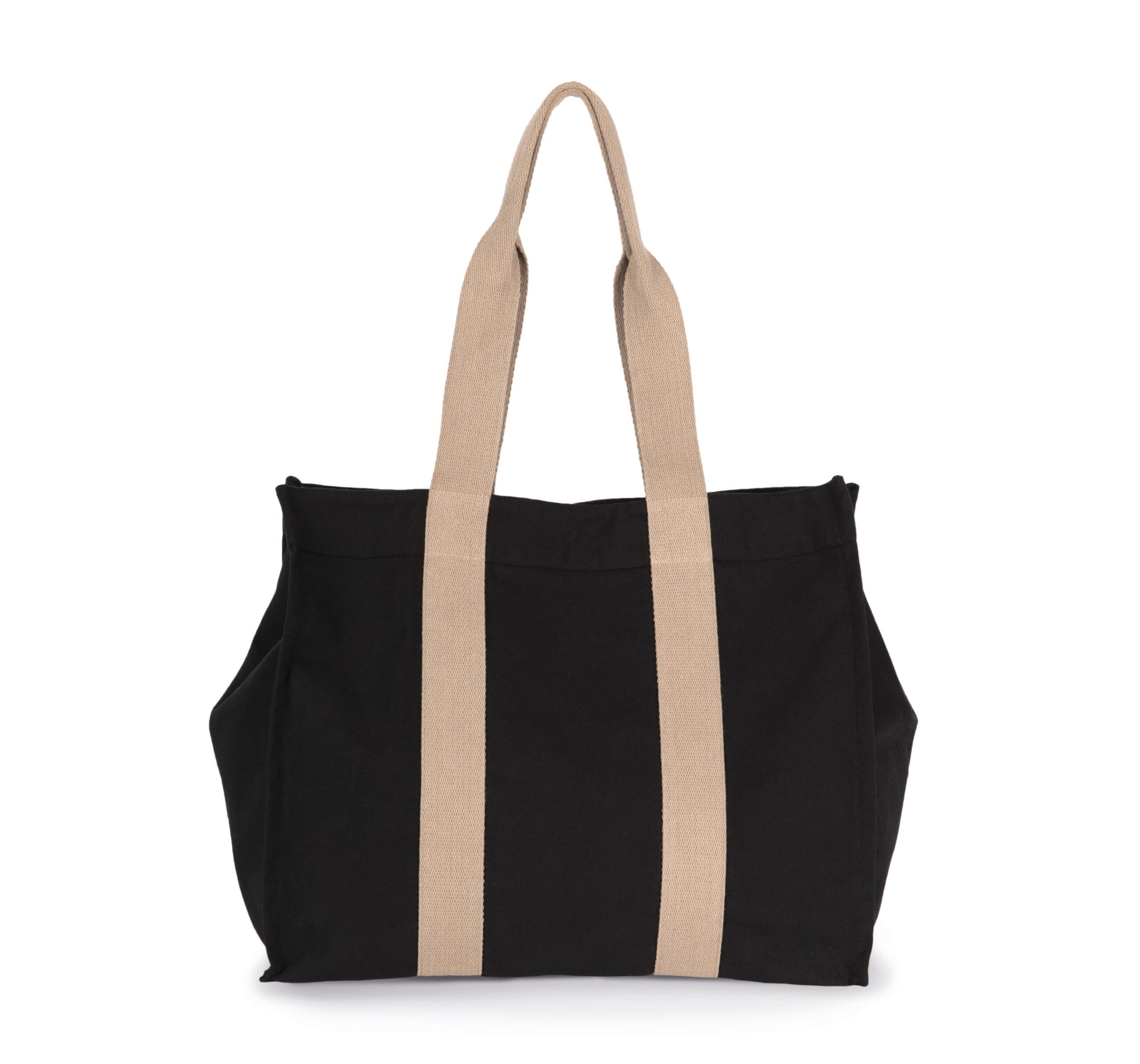 Kimood Grote, gerecyclede shopper met plooi