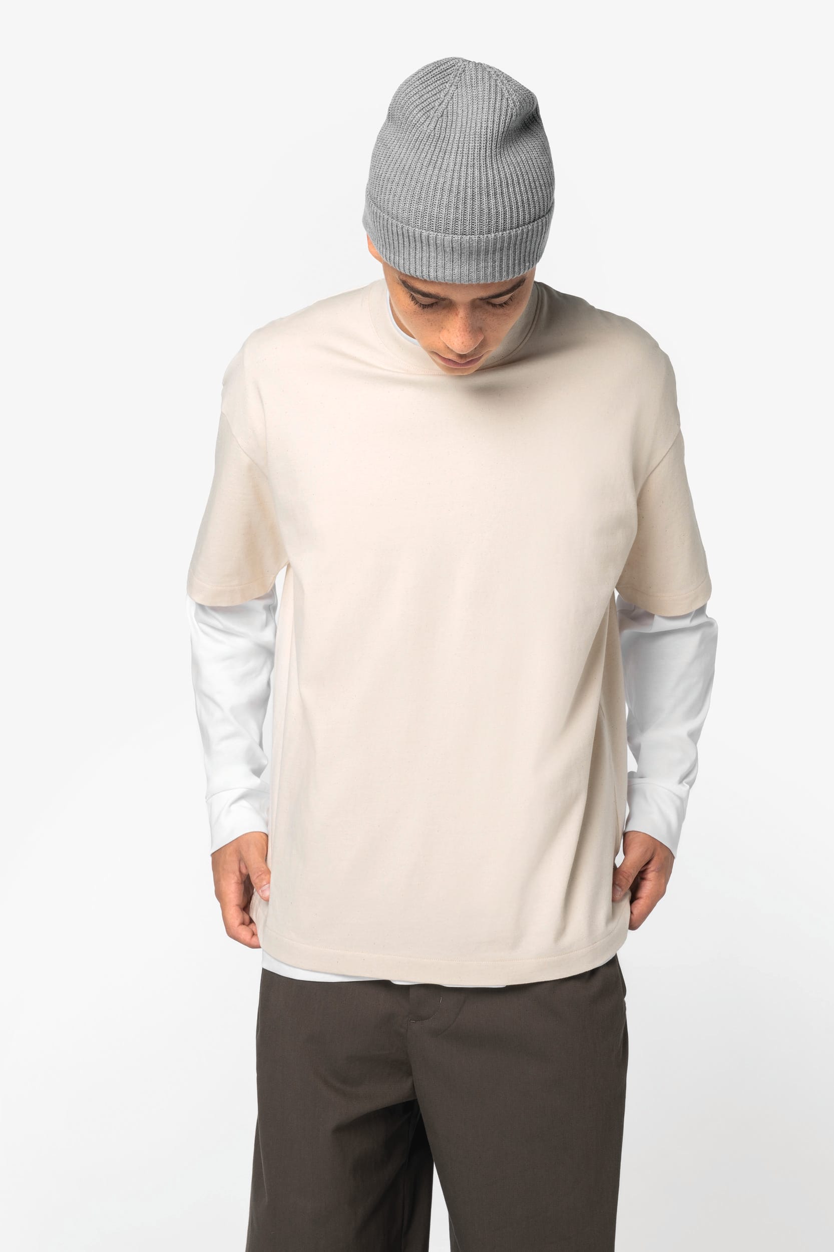 Native Spirit Ecologisch oversized heren-T-shirt