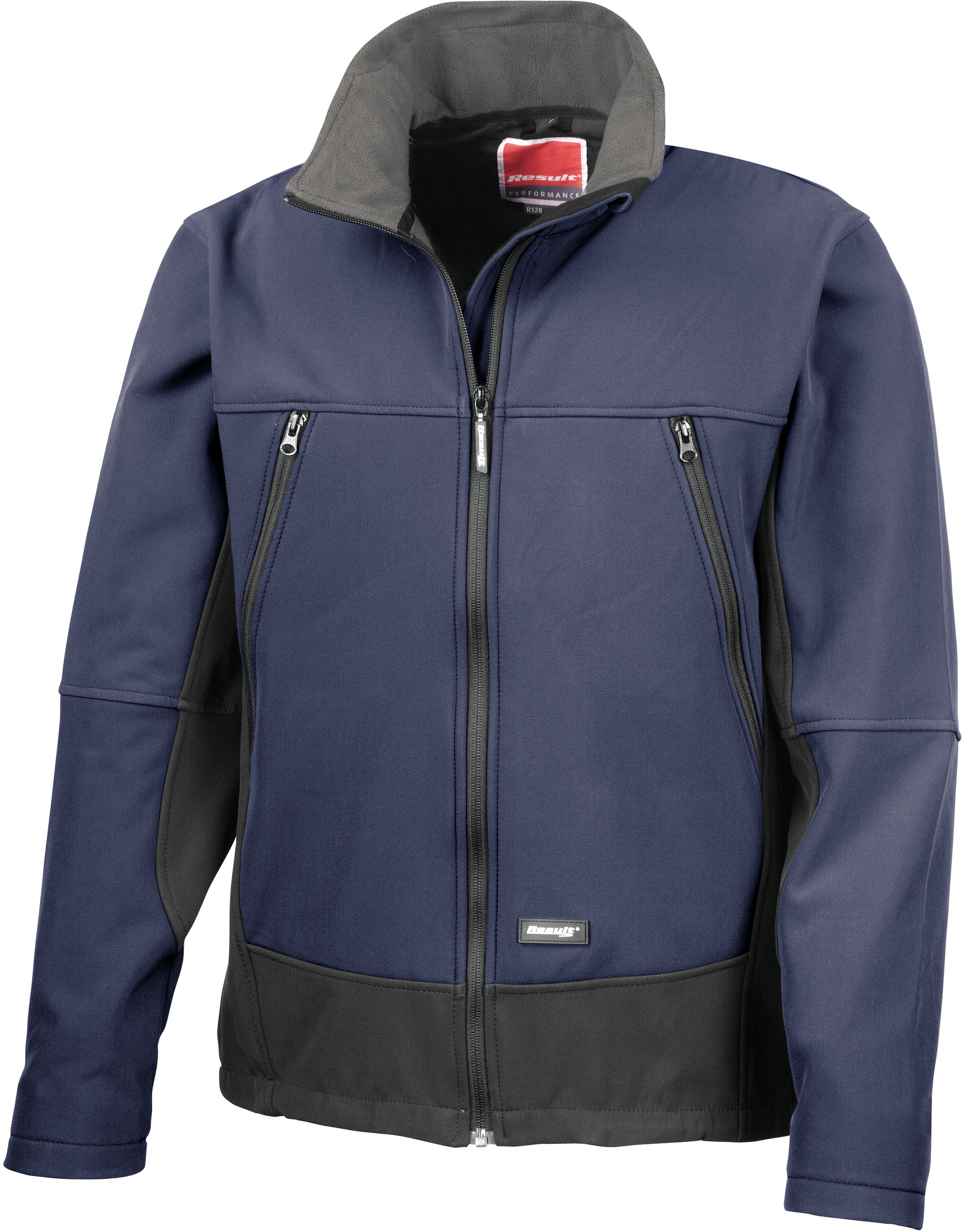 Result Activity Softshell Jacket — Navy / Black