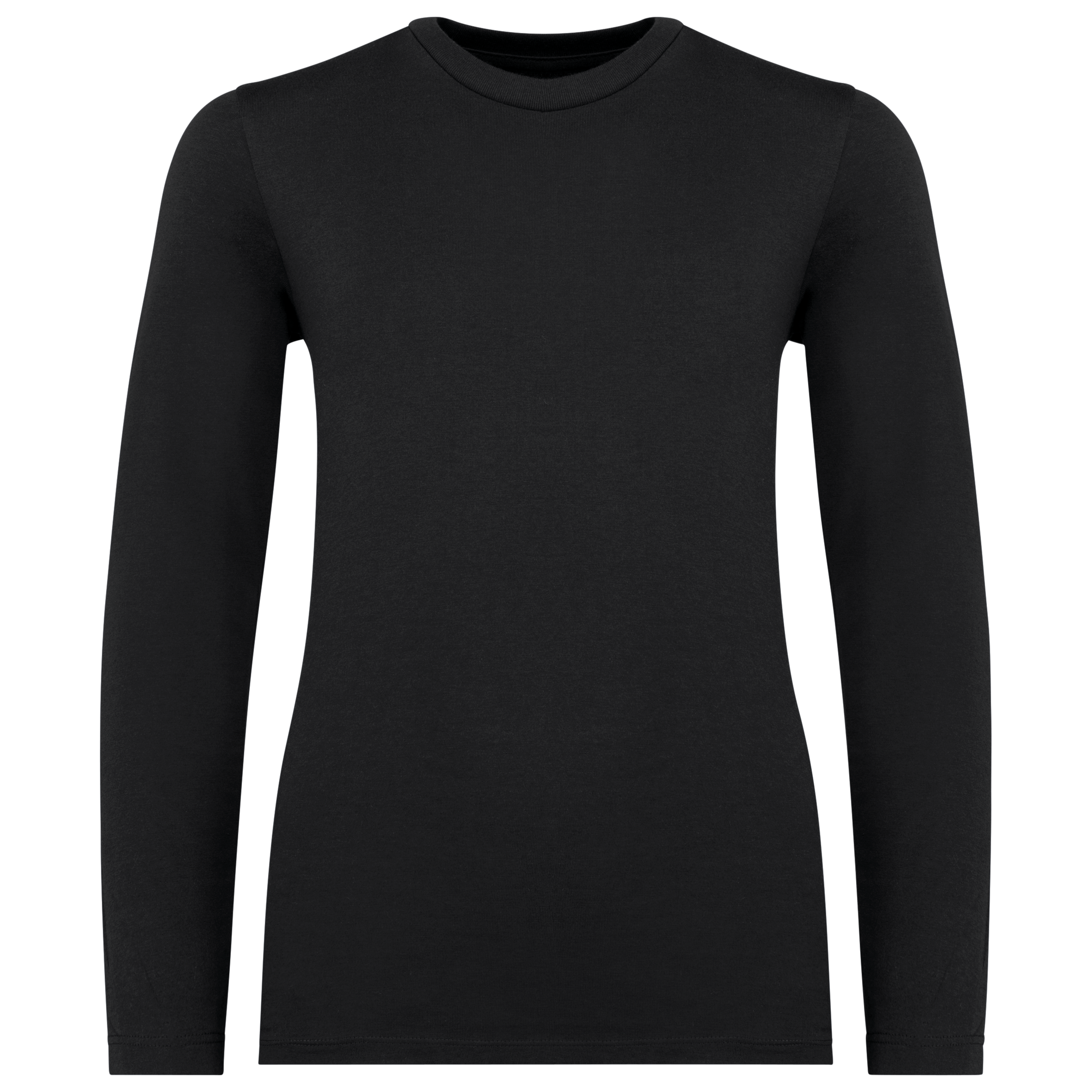 Native Spirit Ecologisch T-shirt met lange mouwen kind — Black