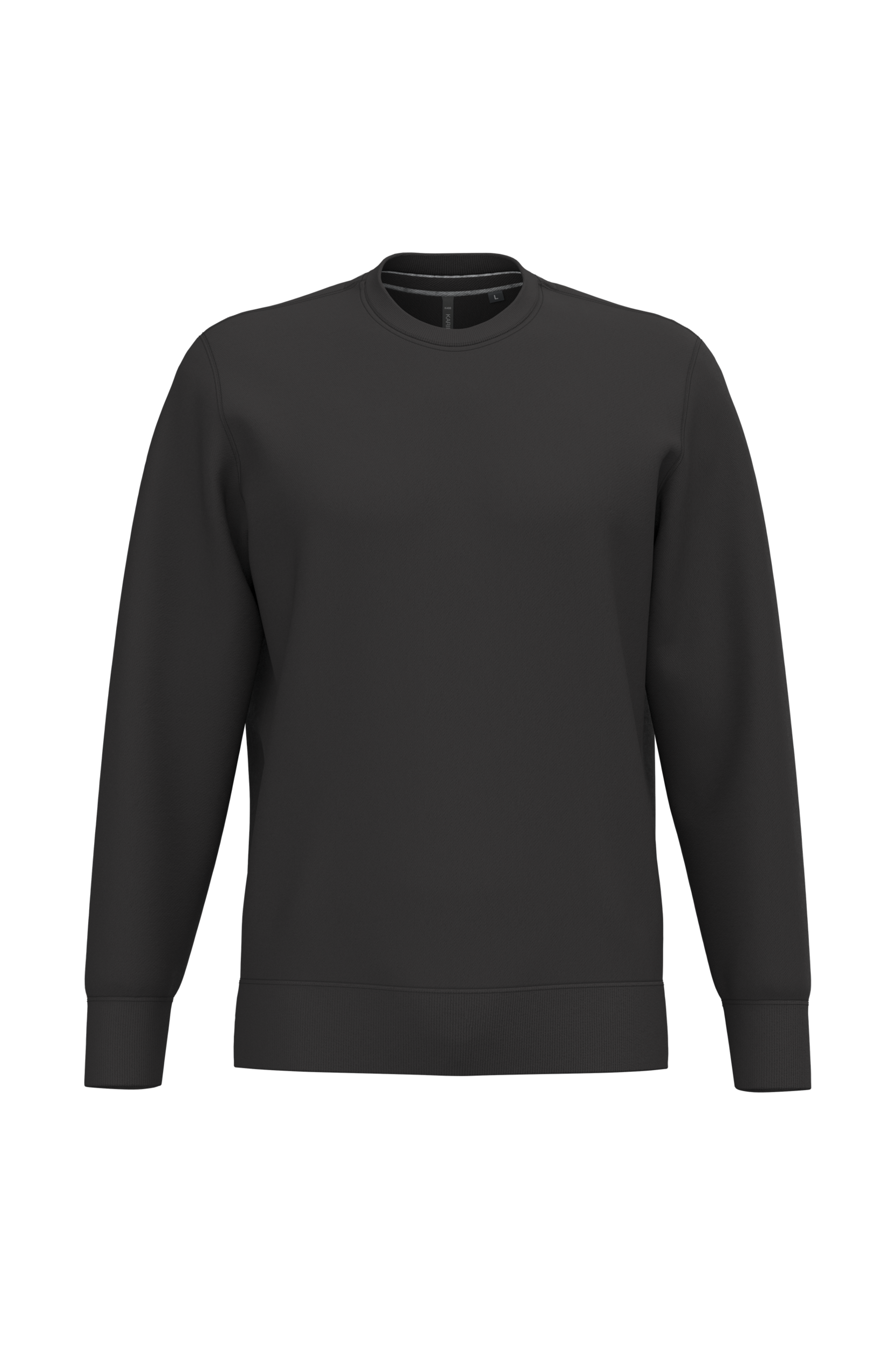 Kariban Sweater ronde hals — Dark Grey
