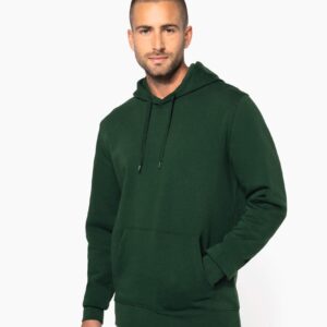 Kariban Ecologische herensweater met capuchon
