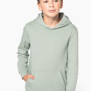 Kariban Ecologische kindersweater met capuchon