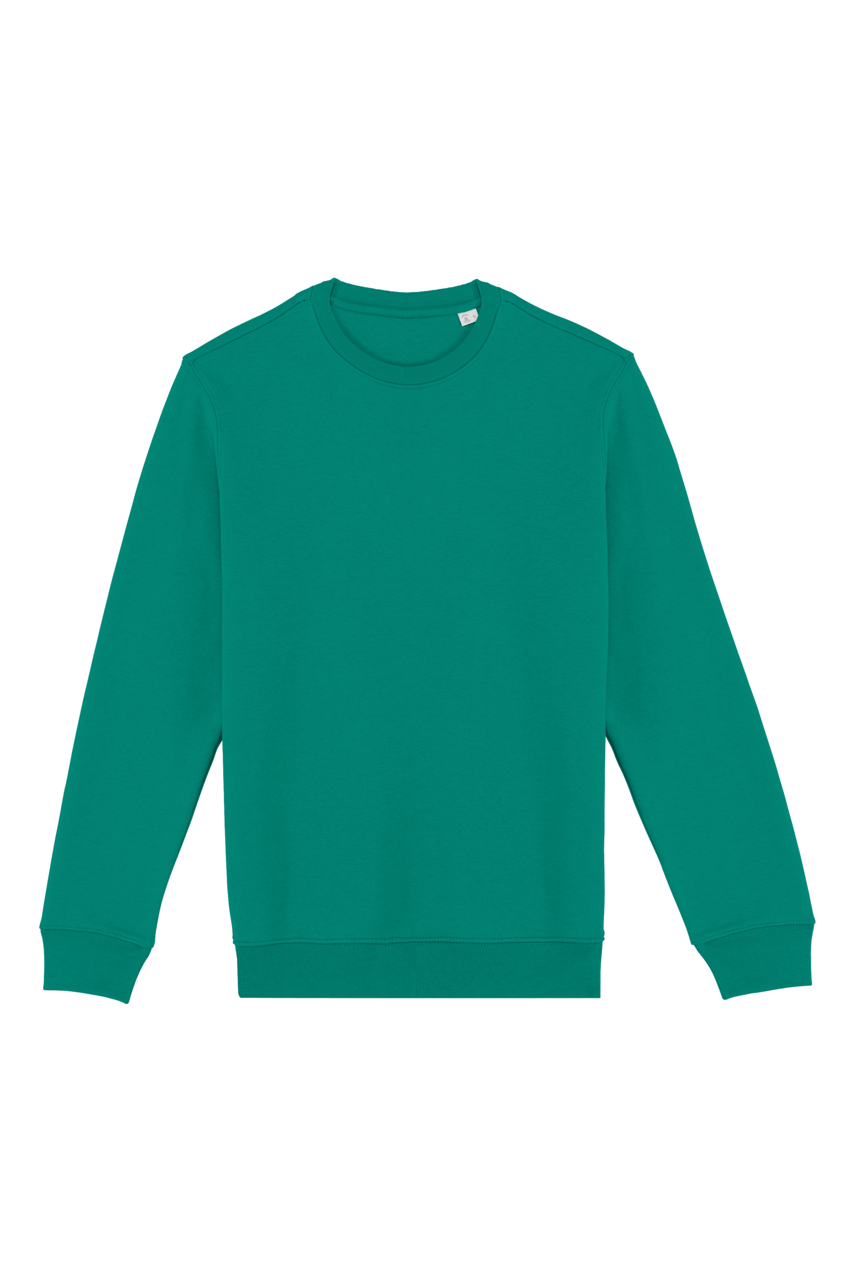Native Spirit Ecologische uniseks sweater met ronde hals — Gemstone Green