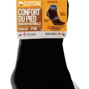 Estex Korte sokken Romy ; Set van 3 paar — WHITE / BLACK / Grey