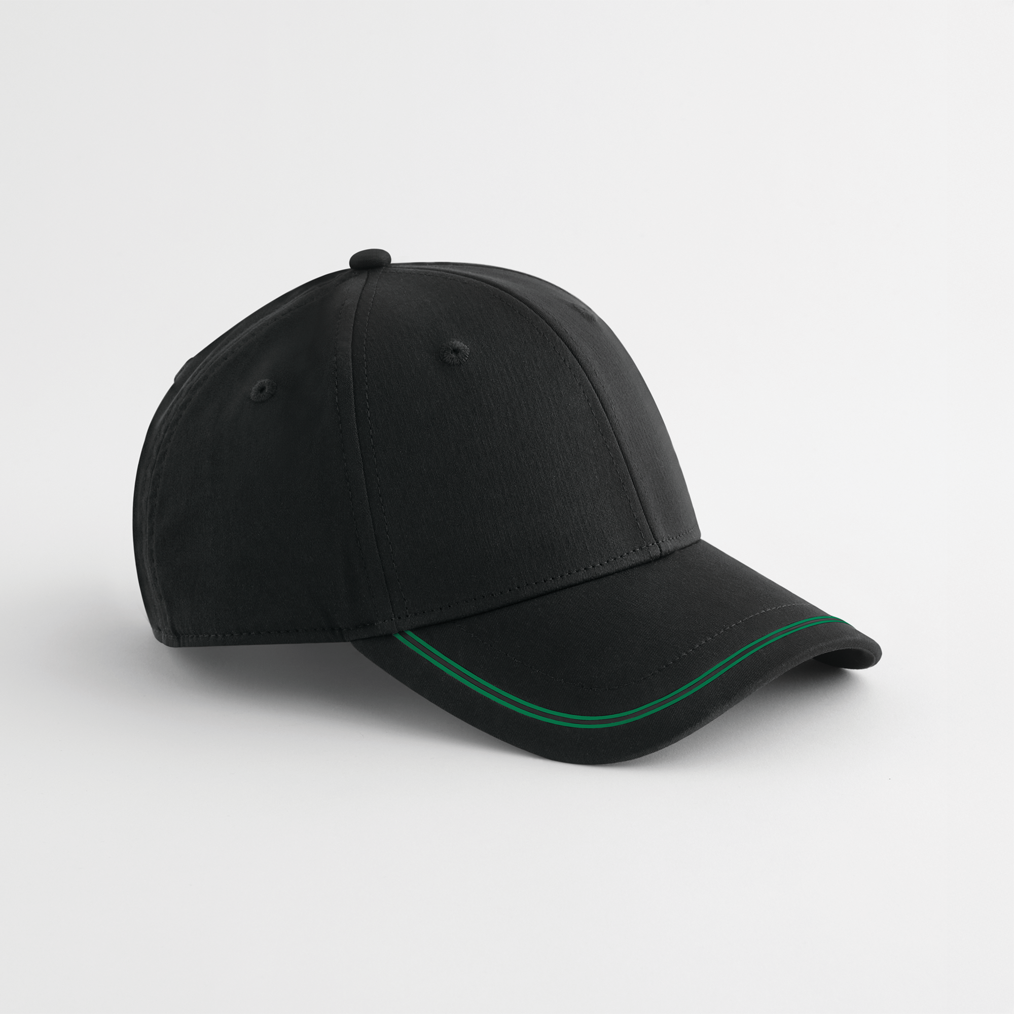 Beechfield® Sportpet — Black / Kelly Green