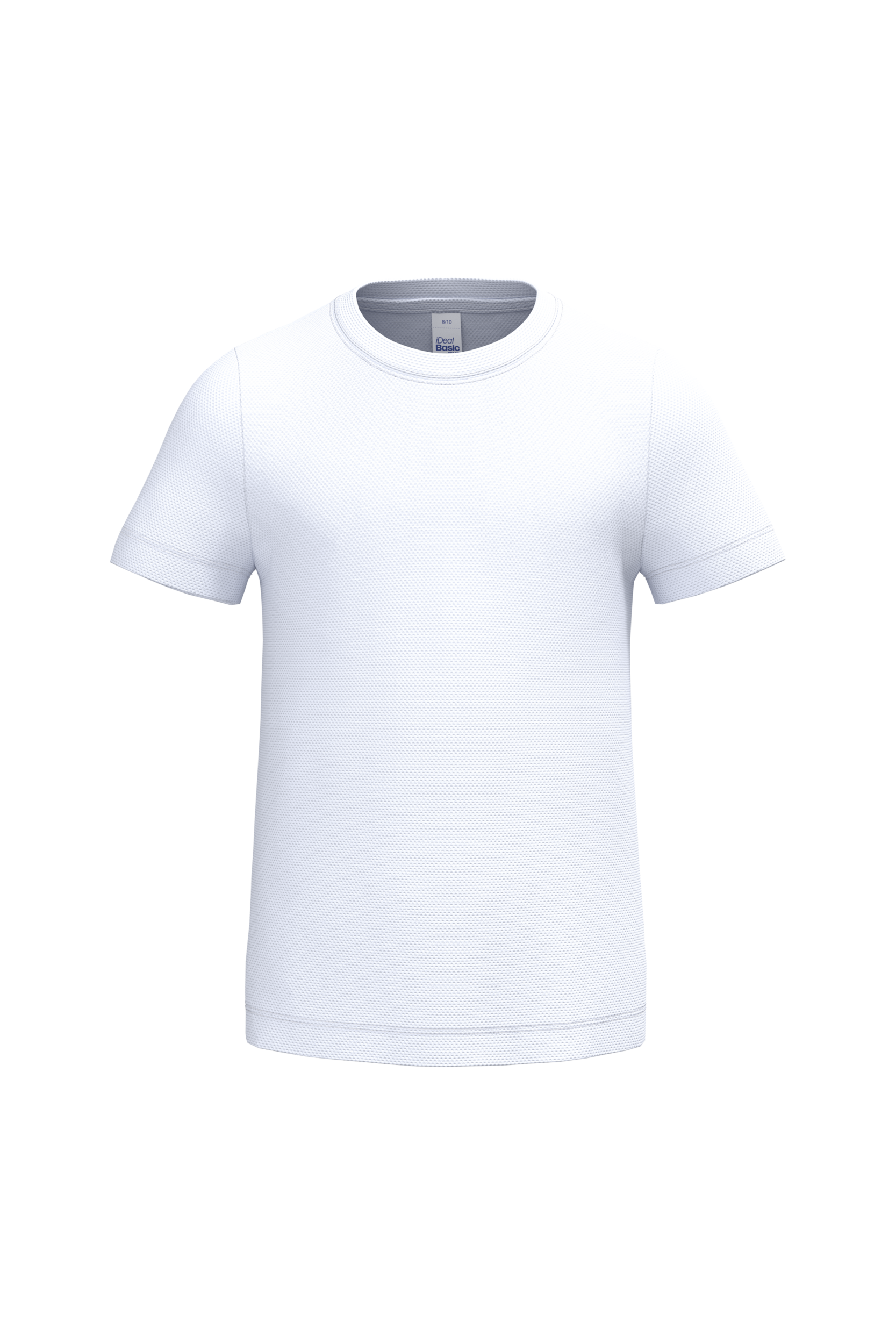 iDeal Basic Brand Mercury kinder sport T-shirt — Ideal White
