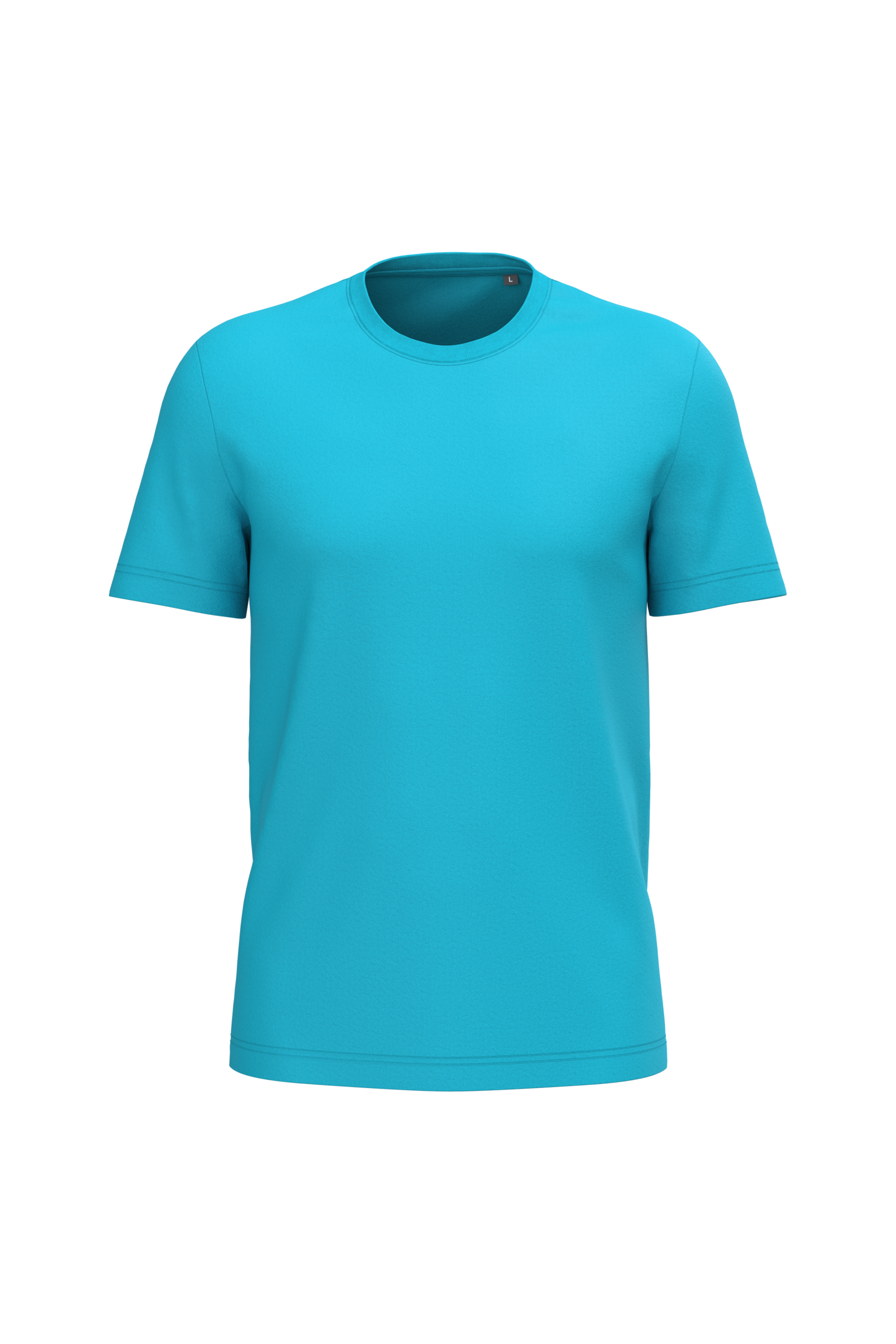 Kariban Heren T-shirt Bio150 IC — Sea Turquoise