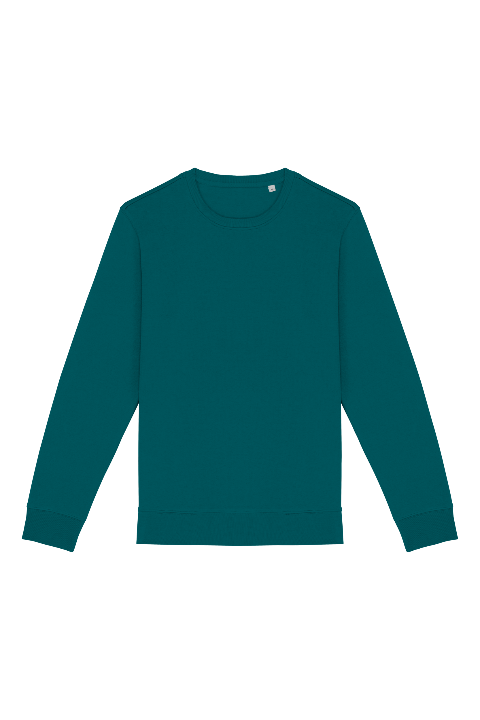 Native Spirit Ecologische uniseks sweater met ronde hals — Peacock Green