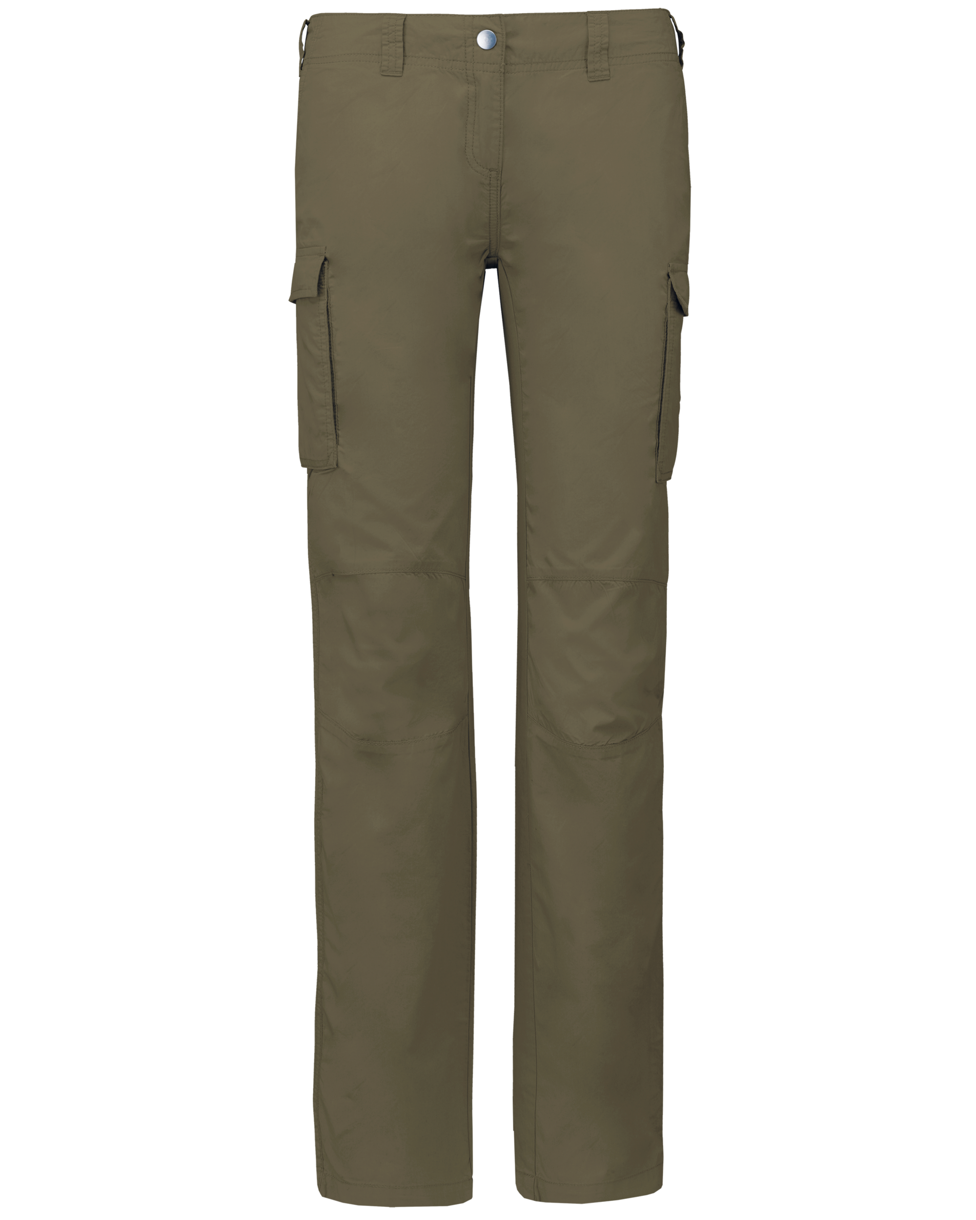 Kariban Lichte damesbroek multizakken — Light khaki