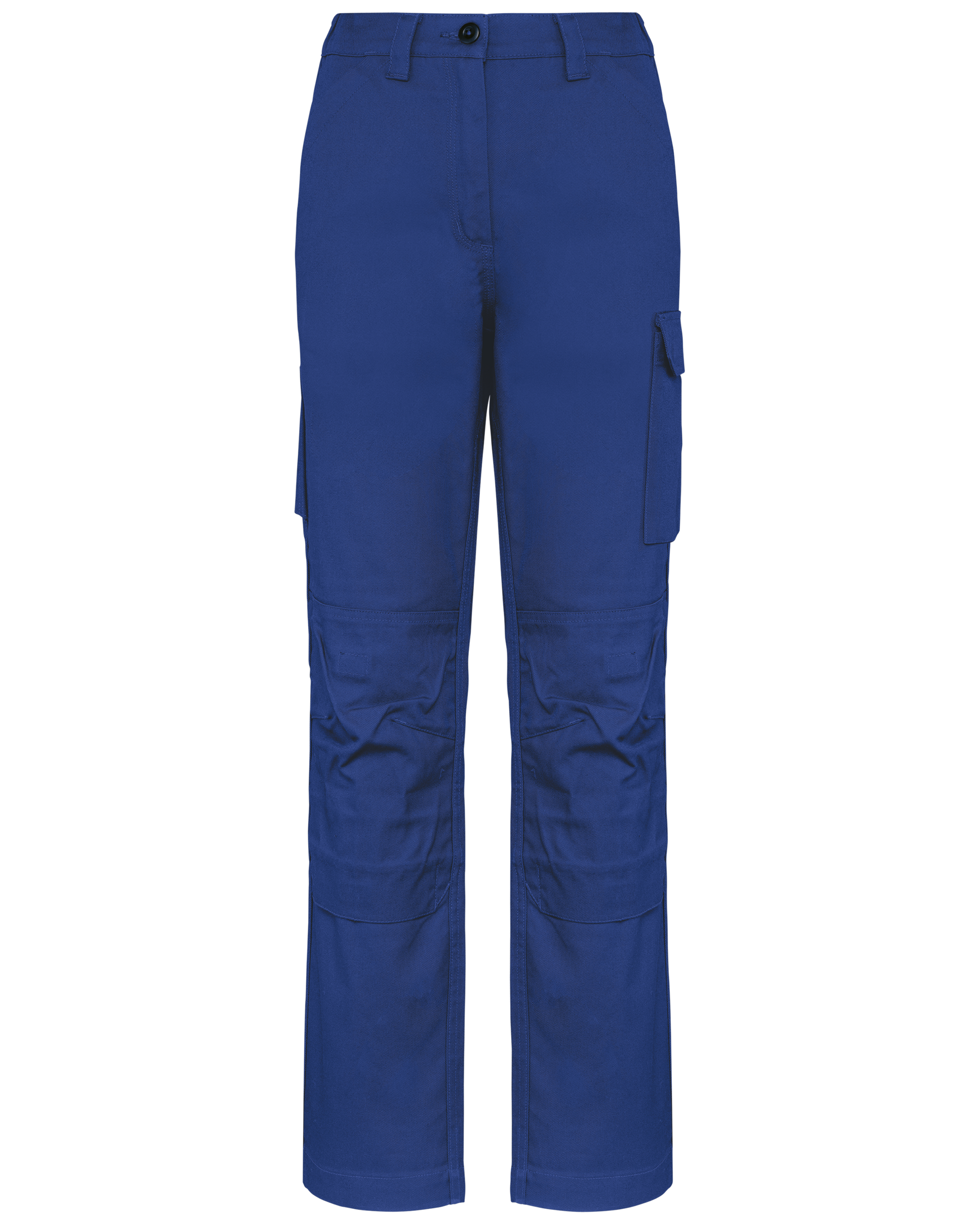 WK. Designed To Work Dames werkbroek met meerdere zakken — Royal Blue