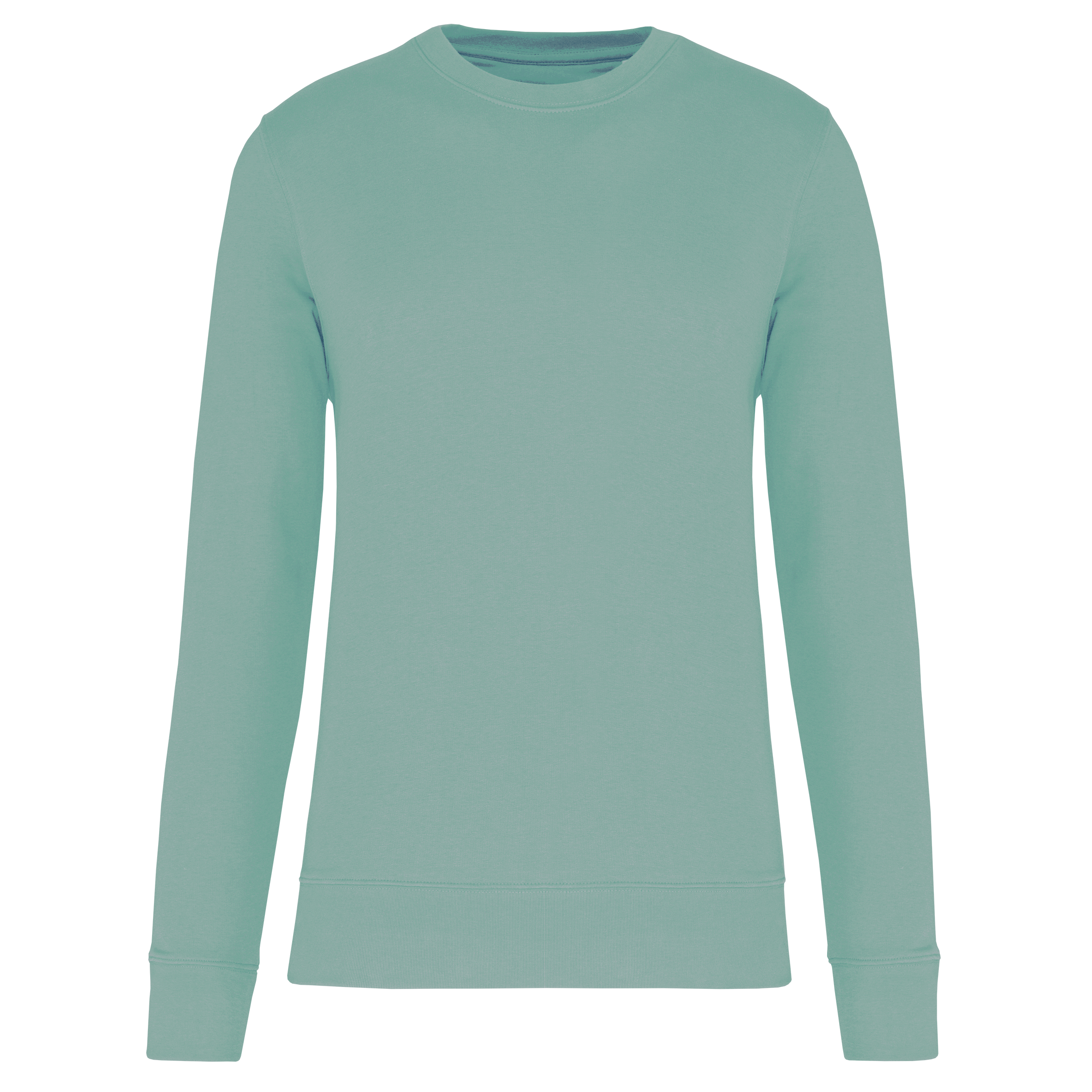 Kariban Ecologische sweater met ronde hals — Sage