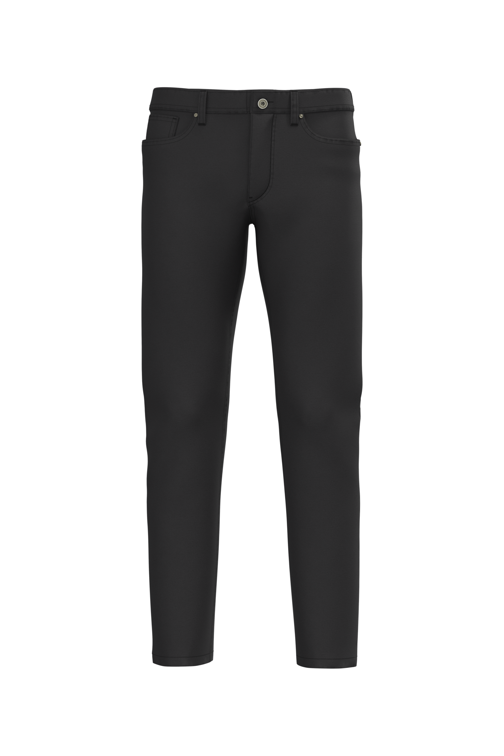 Kariban Herenbroek met 5 zakken — Washed black