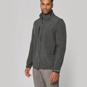 PROACT® Softshell met afritsbare mouwen