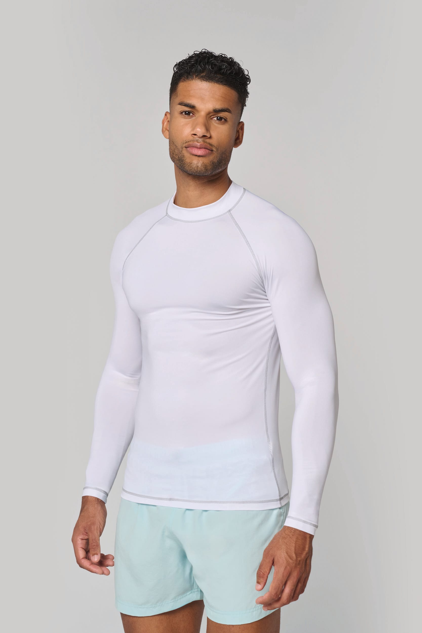 PROACT® Functioneel heren-T-shirt met lange mouwen en anti-UV-bescherming
