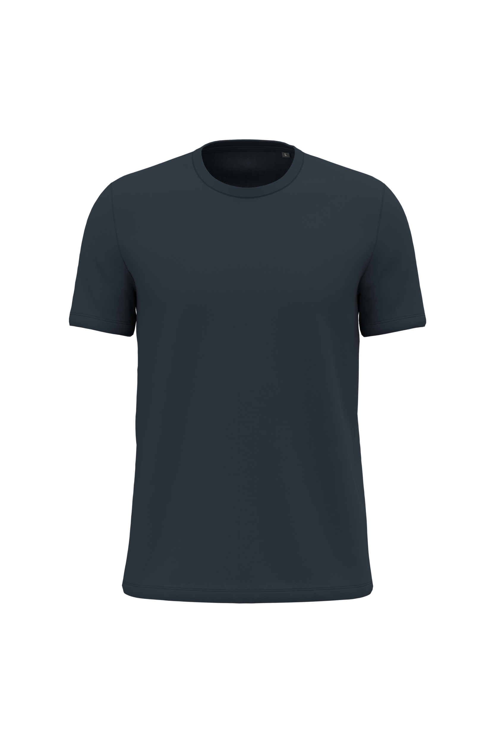 Kariban Uniseks T-shirt korte mouwen ronde hals — Navy