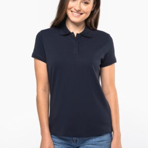 Kariban Piquépolo korte mouwen dames