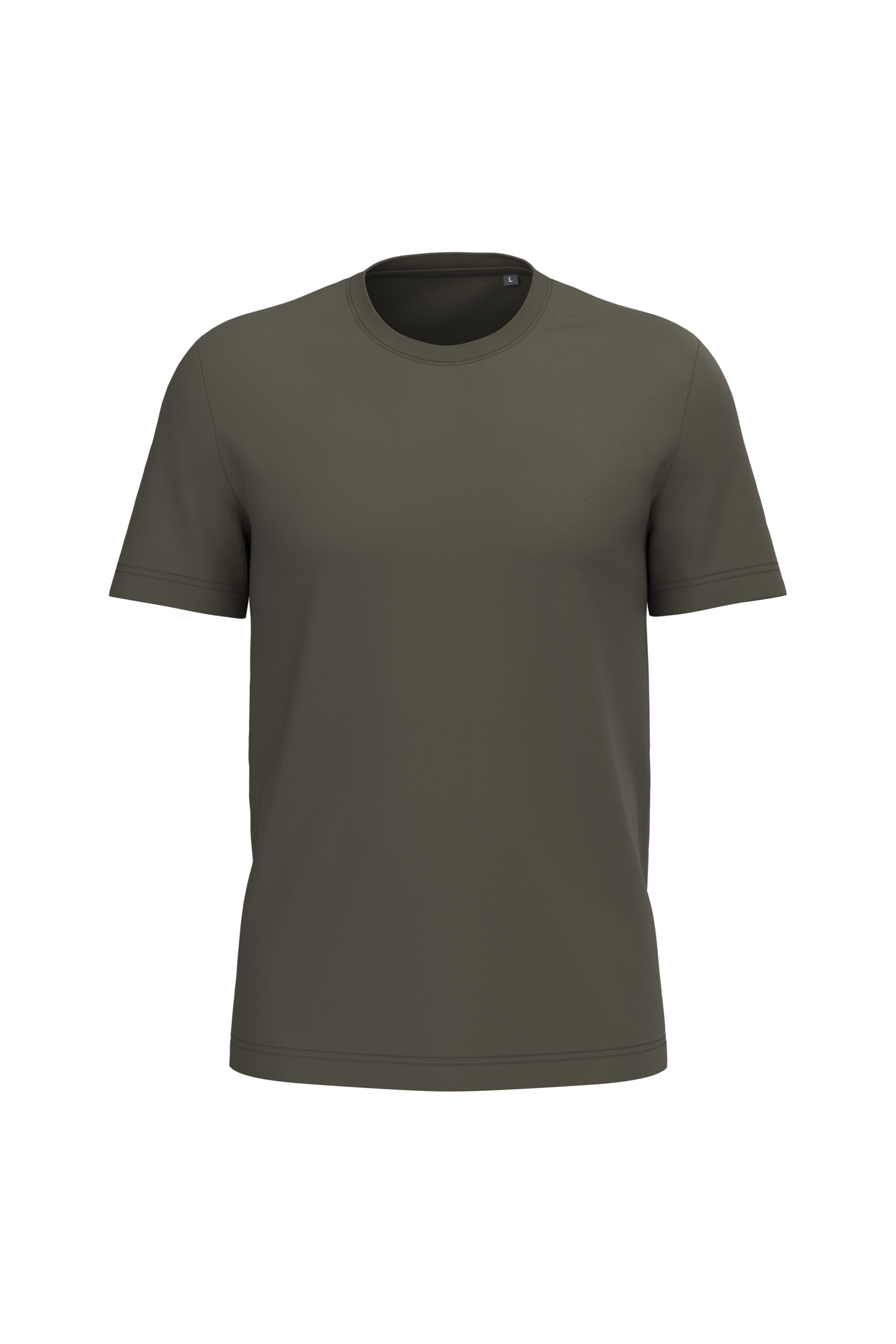 Kariban Heren T-shirt Bio150 IC — Dark Khaki