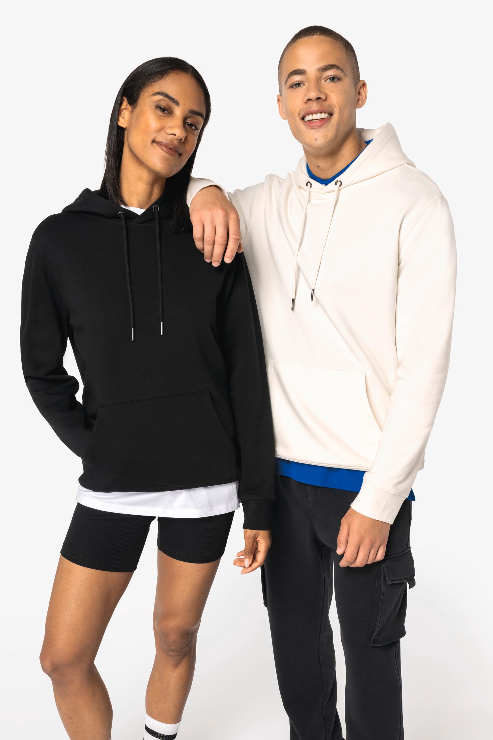Native Spirit Ecologische uniseks sweater met capuchon