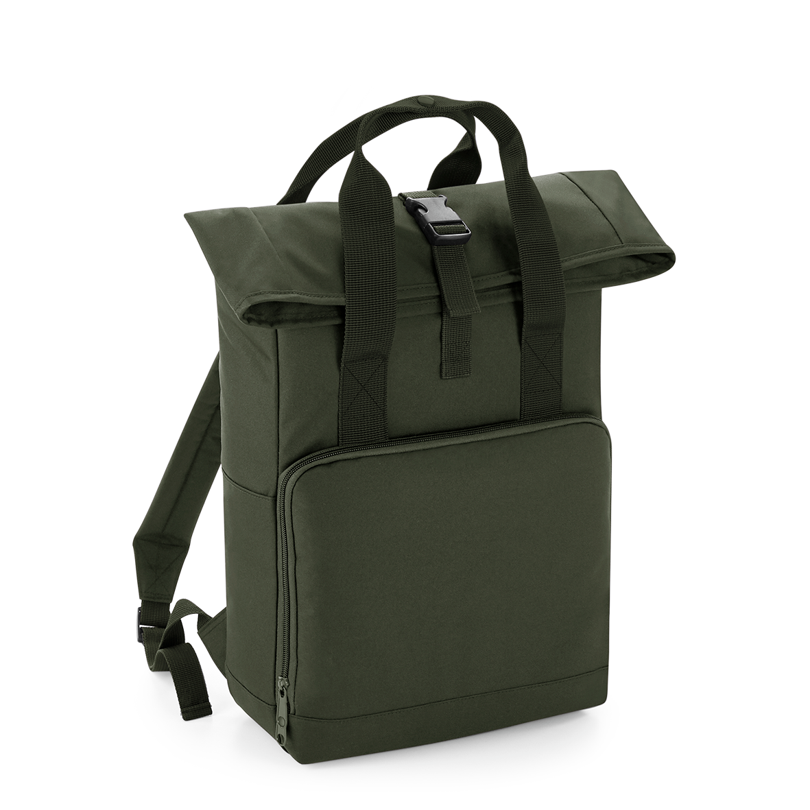 BagBase® Rugzak met dubbel hengsel — Olive Green