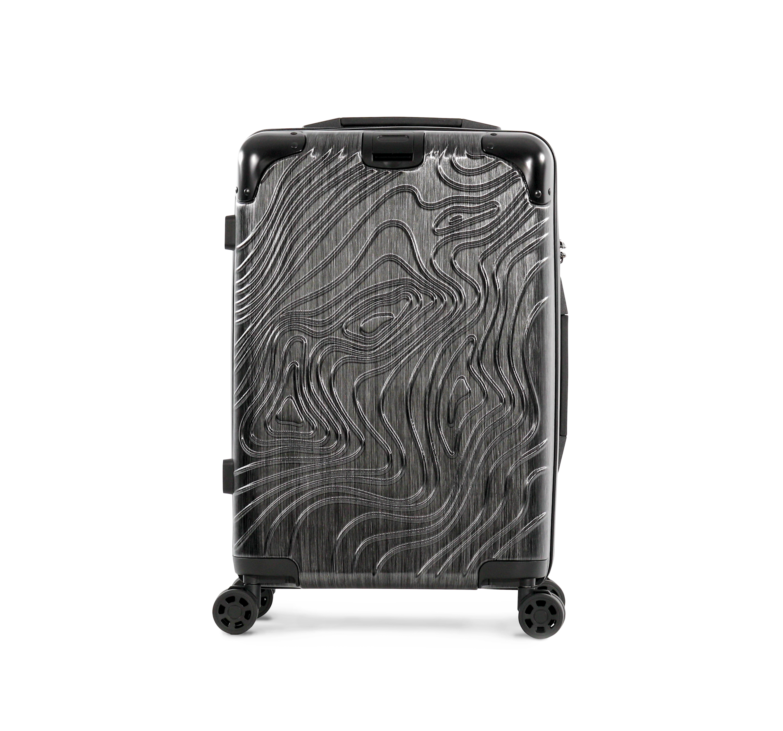 Kimood Cabinetrolley met 4 zwenkwieltjes — Black