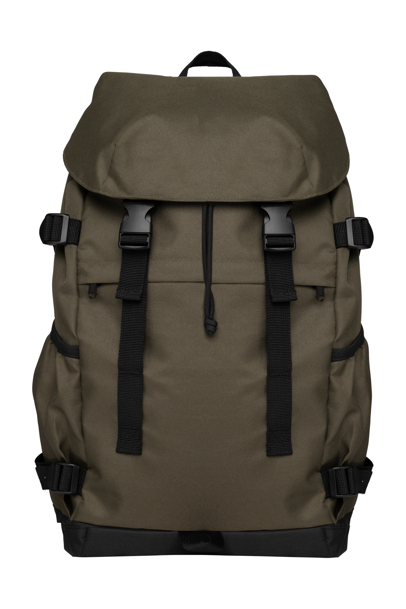 Native Spirit Ecologische uniseks rugzak — Organic Khaki / Black