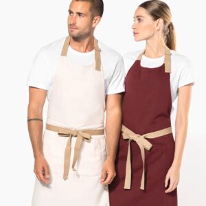 Kariban Ecologisch unisex schort