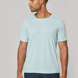 PROACT® Gerecycled herensport-T-shirt met ronde hals