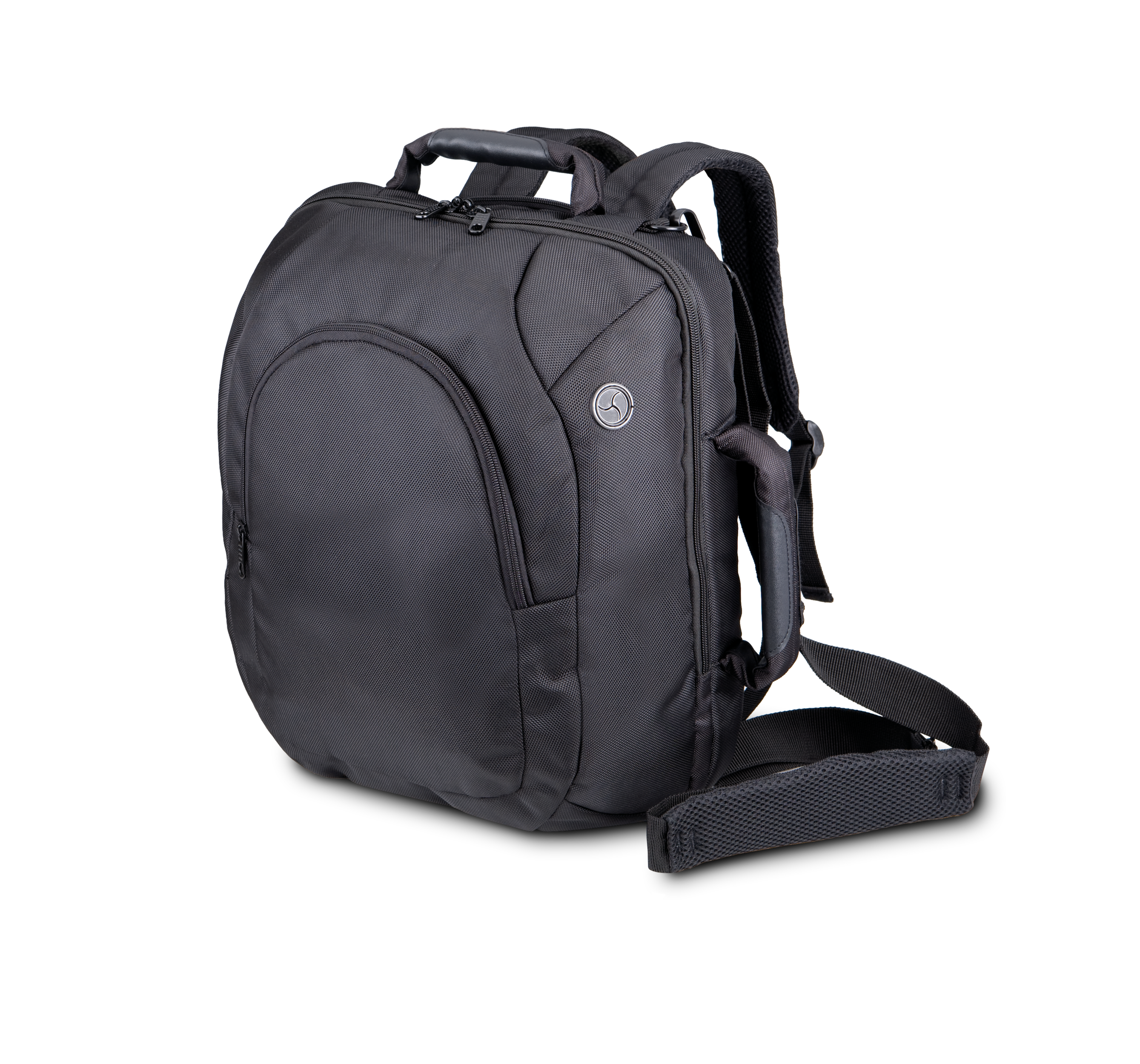 Kimood Rugzak met laptopvak — Black