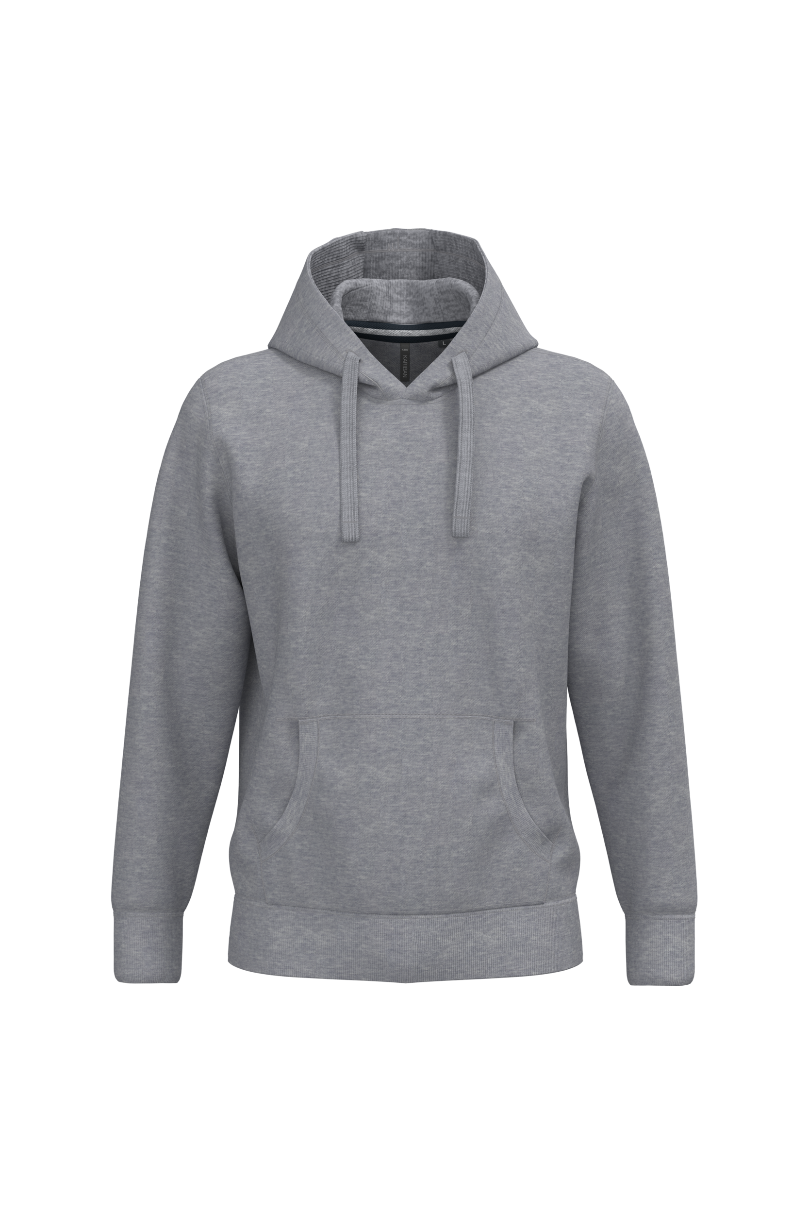 Kariban Sweater met capuchon — Oxford Grey