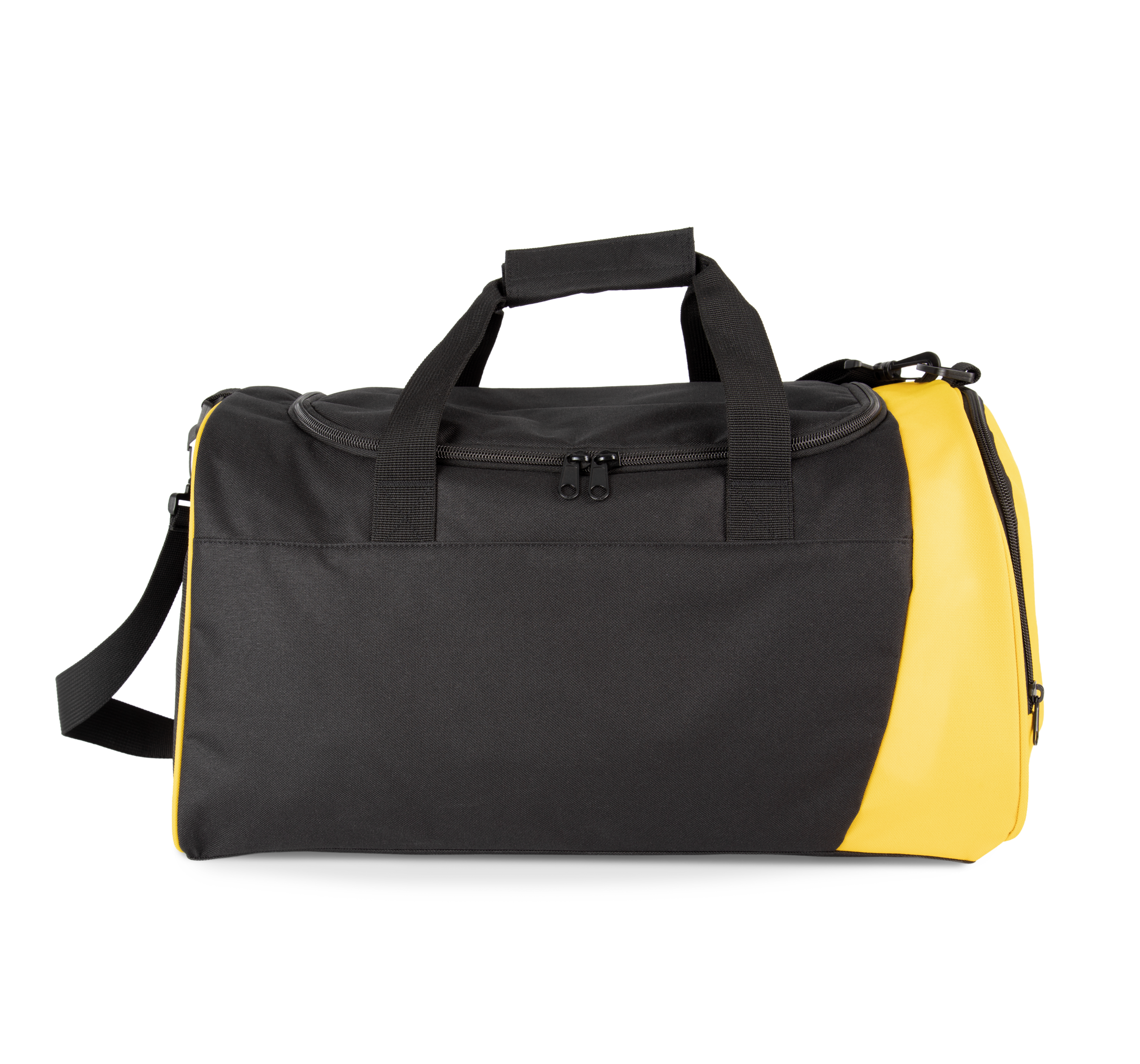 Kimood Tweekleurige sporttas — Black / Yellow