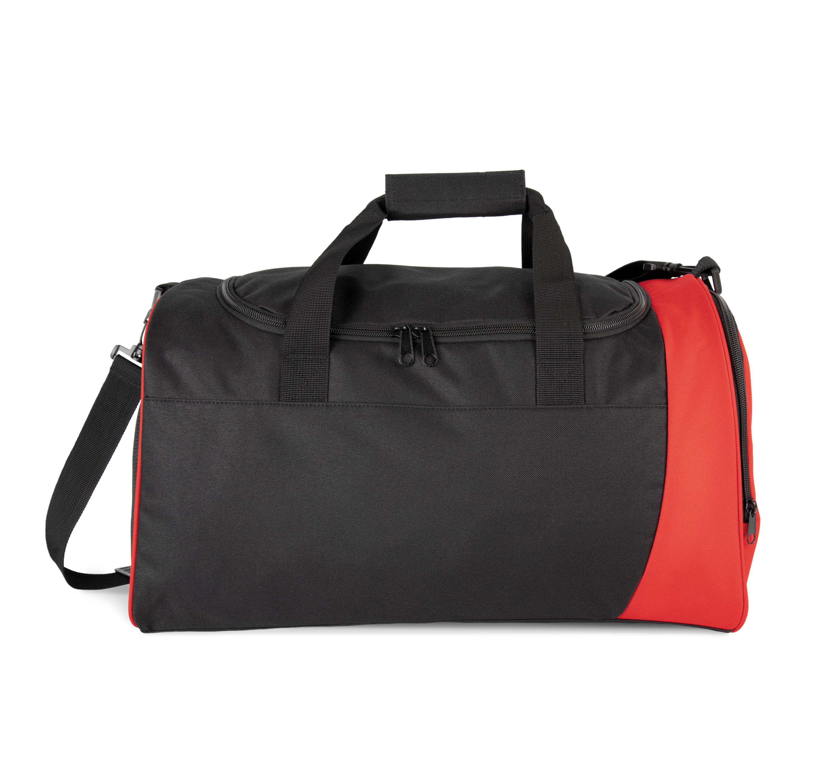 Kimood Tweekleurige sporttas — Black / Red