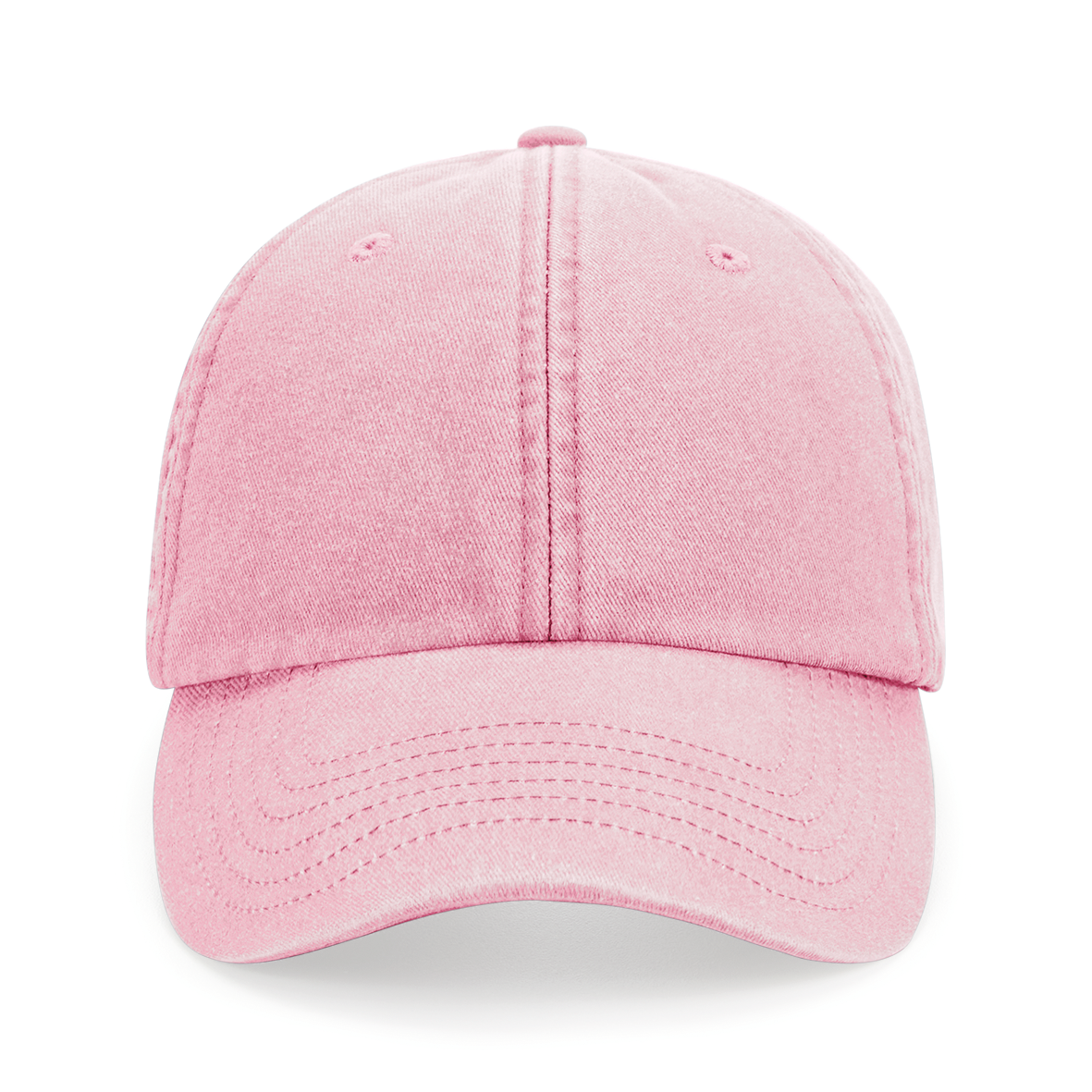 Beechfield® Vintage pet laag profiel — Vintage Dusky Pink