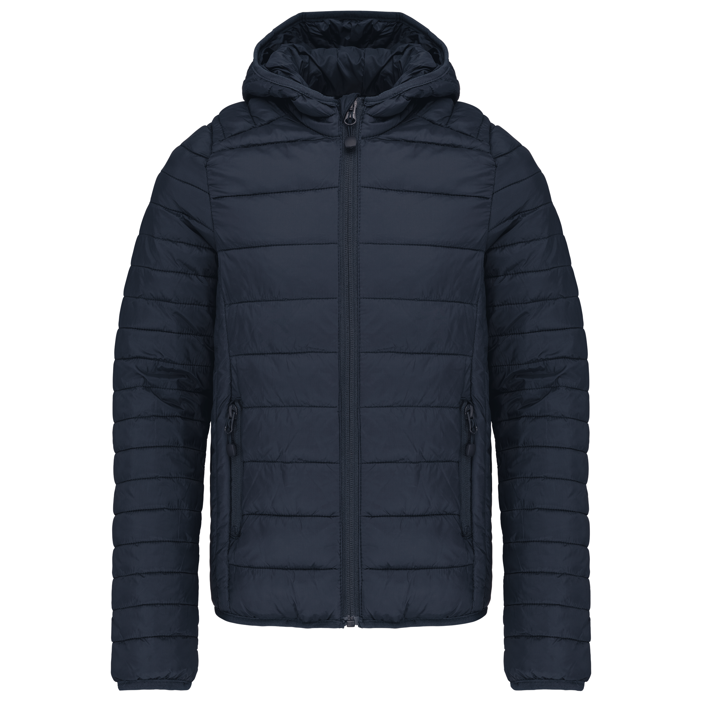 Kariban Donsjack met capuchon — Navy