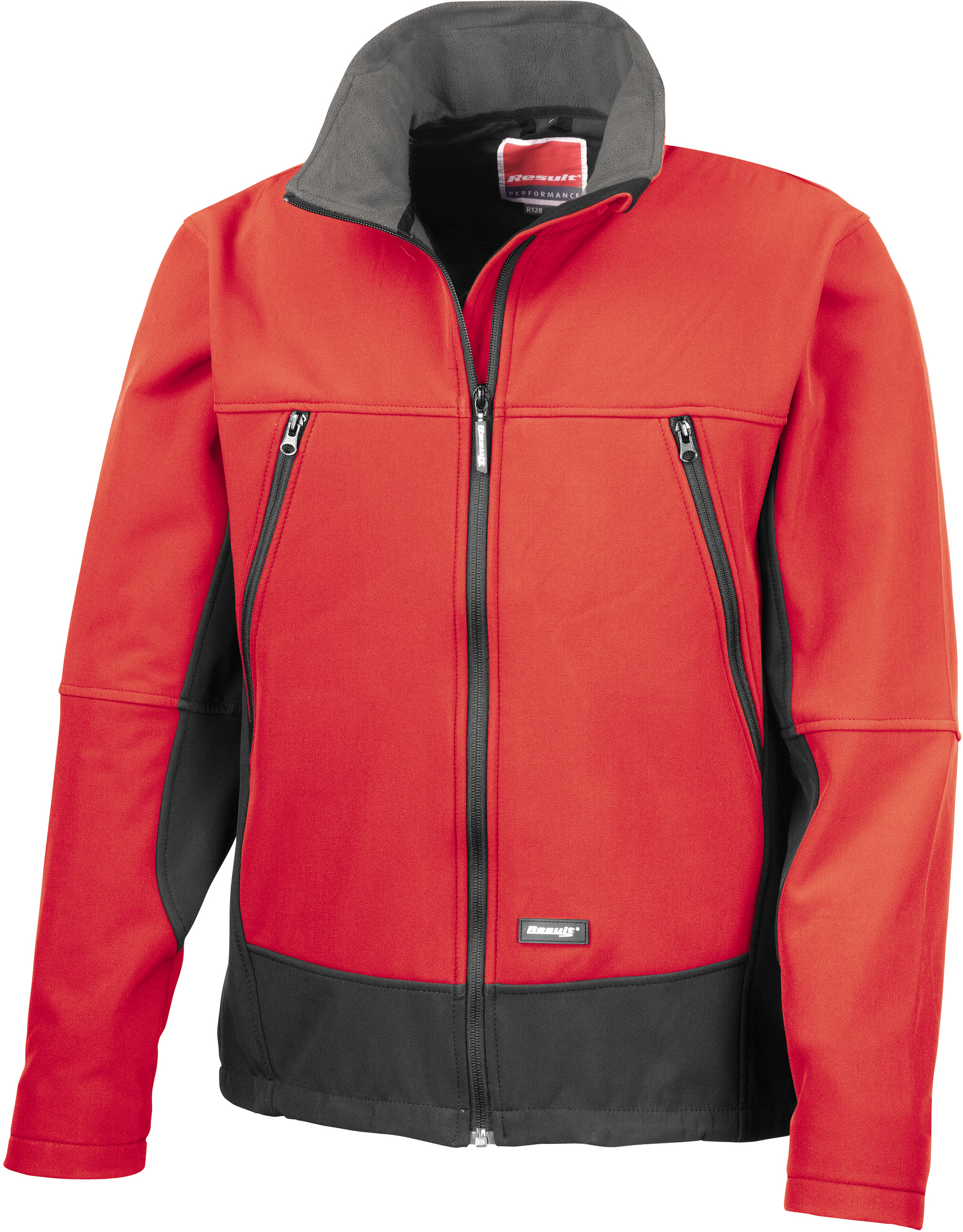 Result Activity Softshell Jacket — Red / Black