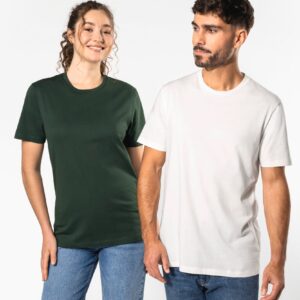 Kariban Uniseks T-shirt korte mouwen ronde hals